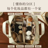 乐活旅行新中式化妆包女手提式大容量化妆包便携外出分区轻便化妆收纳包9195