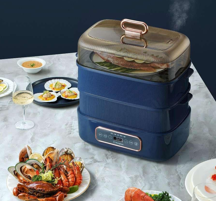 西屋WESTINGHOUSE电蒸锅WZL121一键烹饪保温持久多功能营养美味高清大图