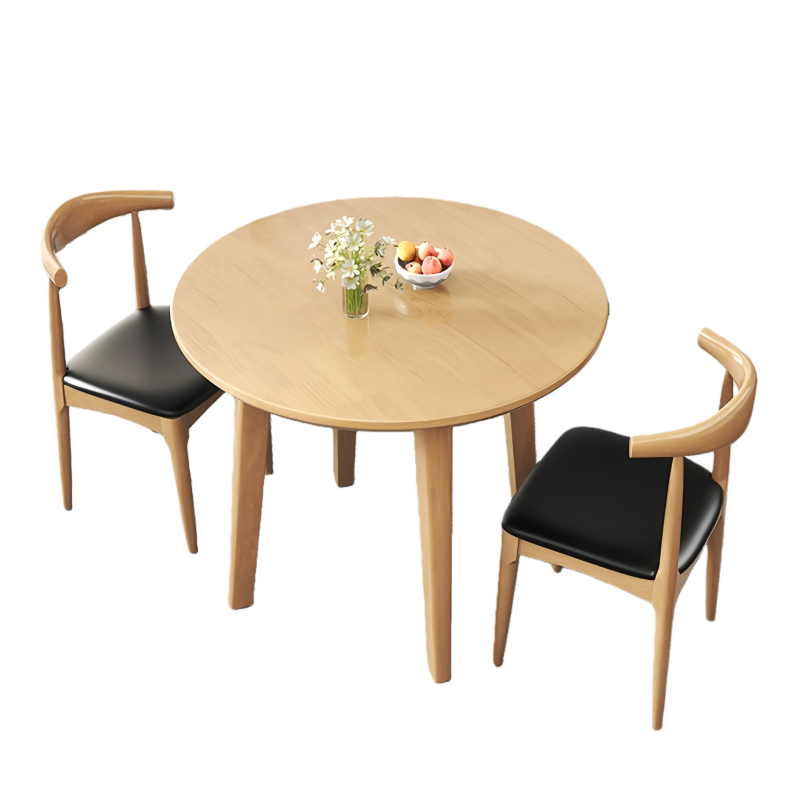 鑫龙都餐桌1.2m+2椅套高清大图