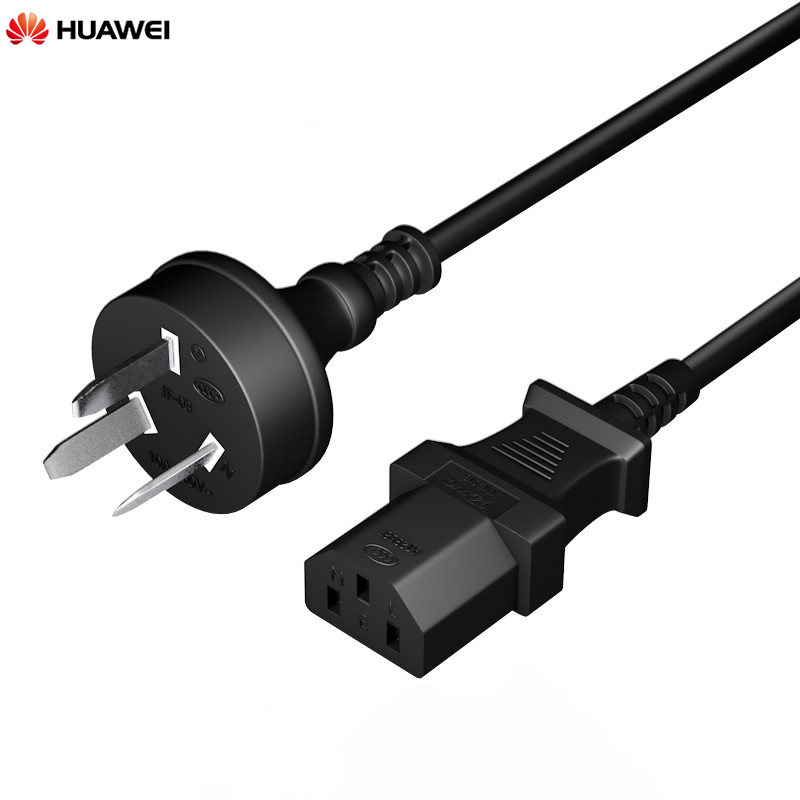 华为 设备电源线 300V-16AWG-黑-13A