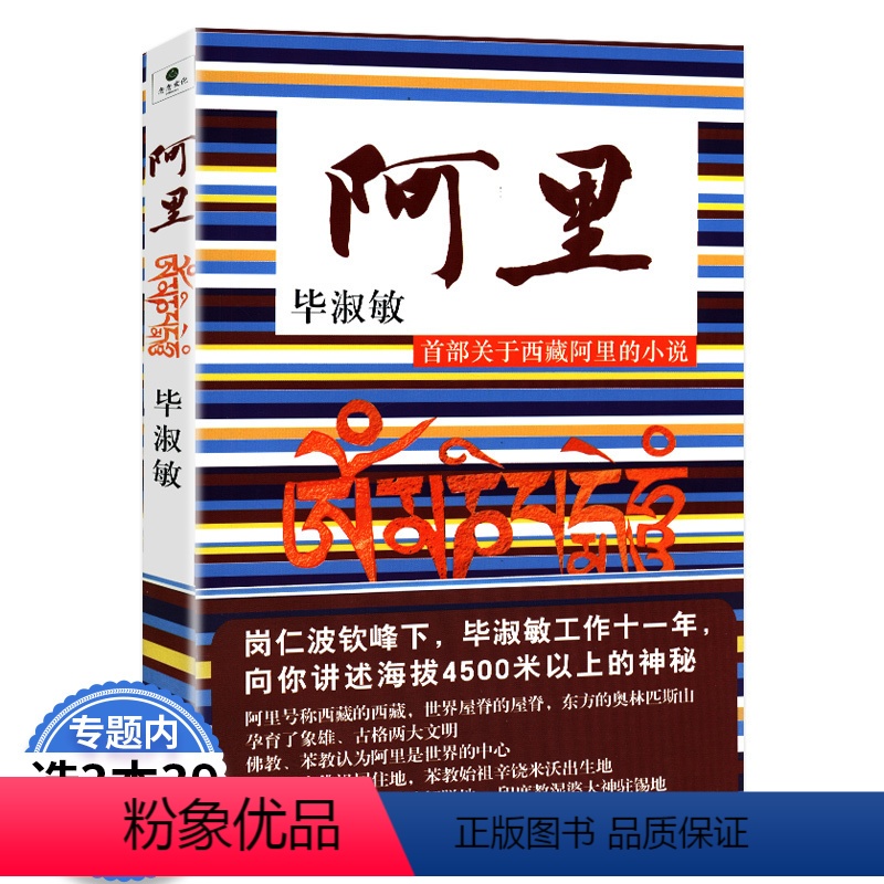 [正版]毕淑敏作品:阿里关于西藏阿里的小说说不完的故事 毕淑讲述海拔四千五百米以上的纯净与庄严致敬非洲三万里无悔青春书
