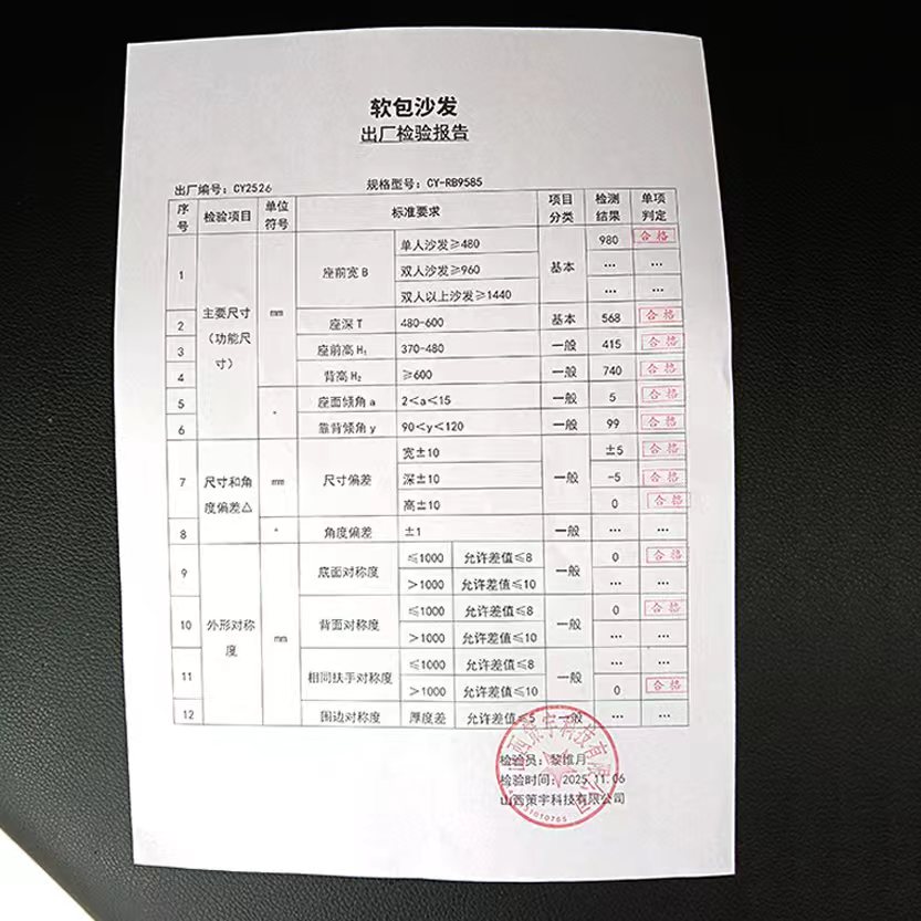 策宇科技(CYKJ) 软包沙发 CY-RB9585 张高清大图