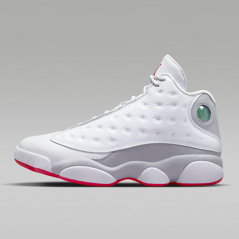 耐克NIKE JORDAN 13 RETRO AJ13白灰男鞋运动鞋篮球鞋 414571-160