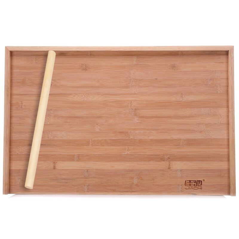 佳驰 擀面板 砧板 菜板 案板 饺子板GMB-1987(76*44*1.5cm)送40cm擀面杖