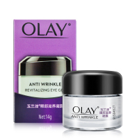 Olay玉兰油细滑活肤眼部滋养凝露14g 女士眼霜淡化黑眼圈眼袋提拉紧致细纹补水保湿专柜正品