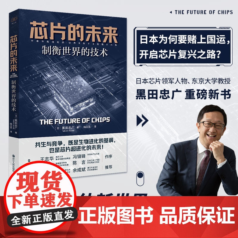 芯片的未来 制衡世界的技术 财之道丛书 揭示半导体新世界 激荡环境及应对方法 芯片未来发展趋势分析 芯片战争高清大图