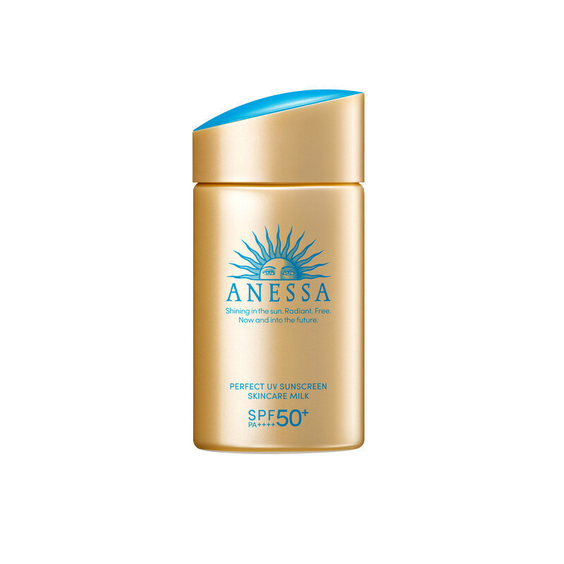 [两支装]SHISEIDO 资生堂 安耐晒金瓶防晒霜60ml 高倍防晒(赠:ZAUO防晒袖套)