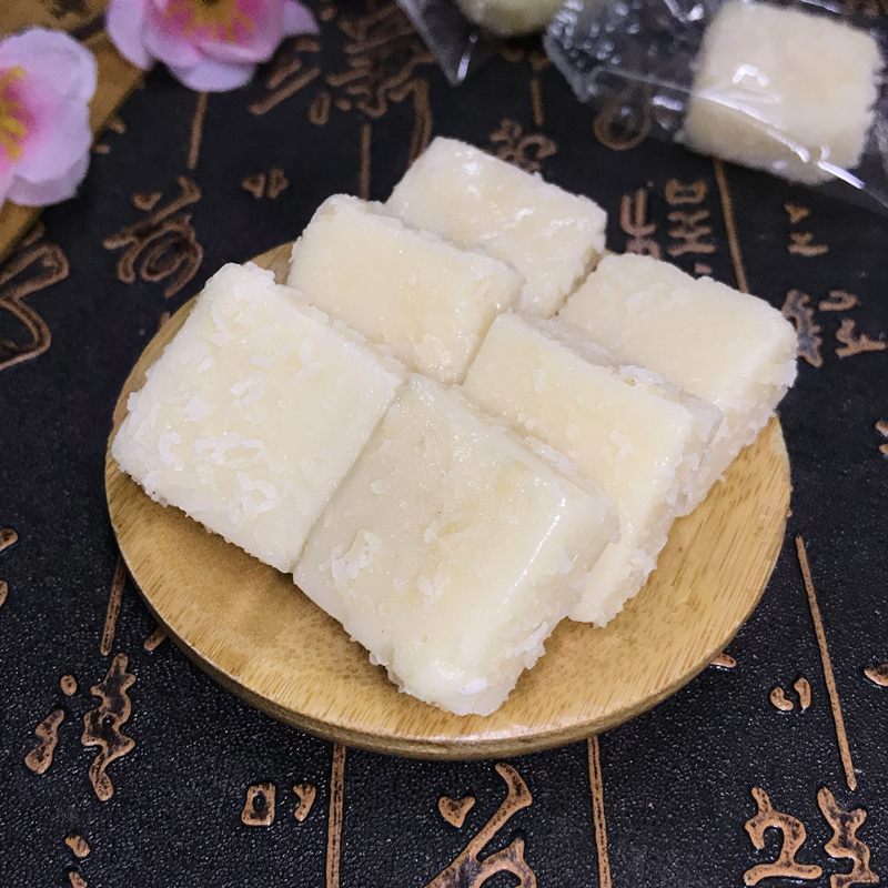 甄汇吃 椰子糕 海南特产 椰奶糕 椰子软糖果 糕点食品