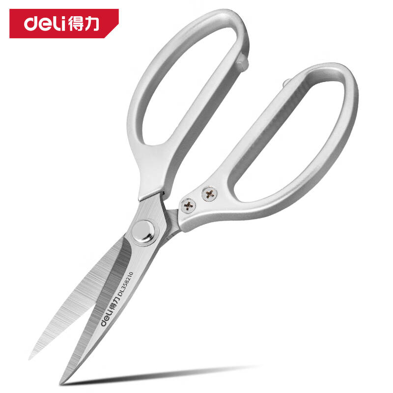 得力工具DL358210不锈钢强力工业剪210mm(单位:把)