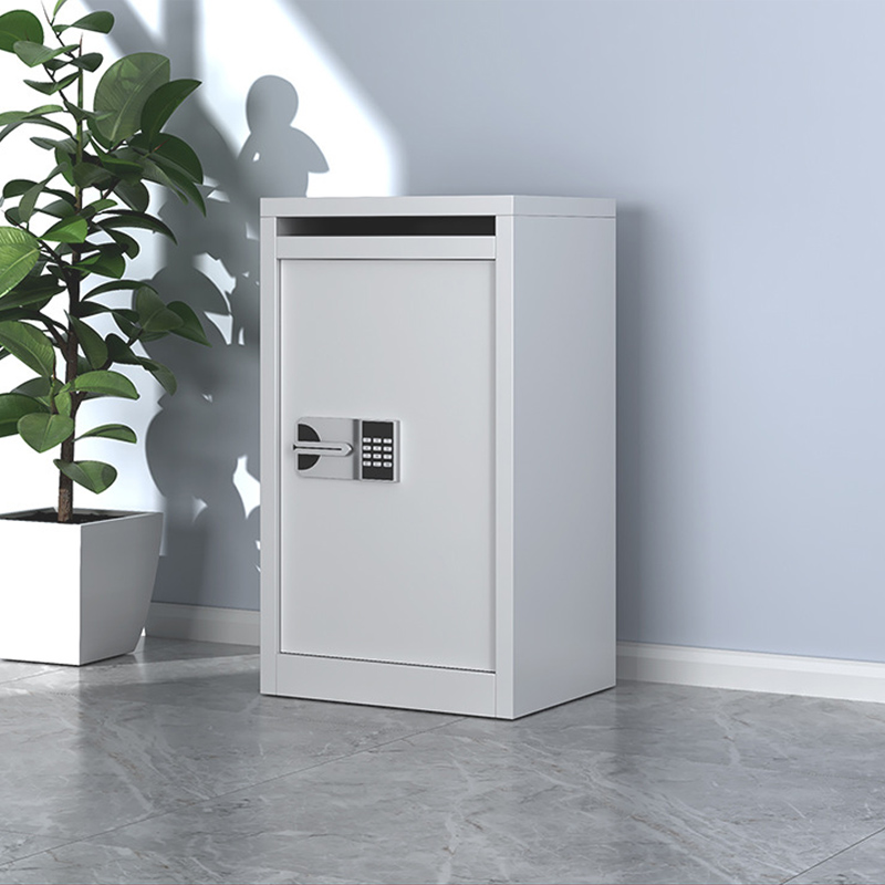 苏宁 质凡 办公家具 办公文件待销柜单节国保密码锁(内置帆布袋)/ZF-BMG114/500*450*900mm高清大图