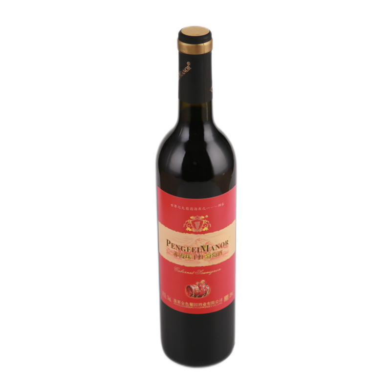 蓬斐庄园红酒赤霞珠干红葡萄酒红色圆桶装高清大图