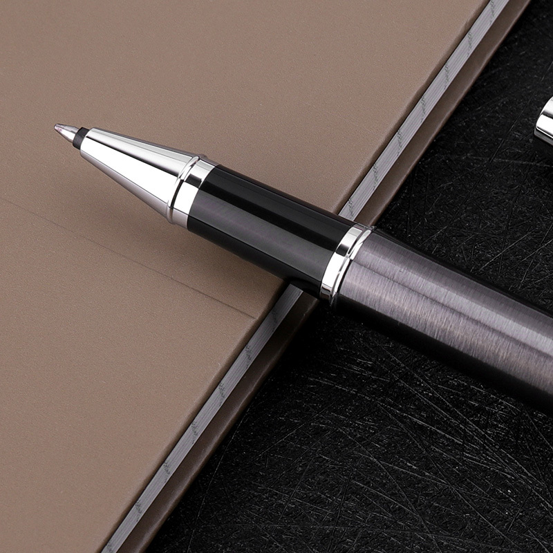 派克parker签字笔im金属灰白夹宝珠笔学生商务办公文具用品日常书写0