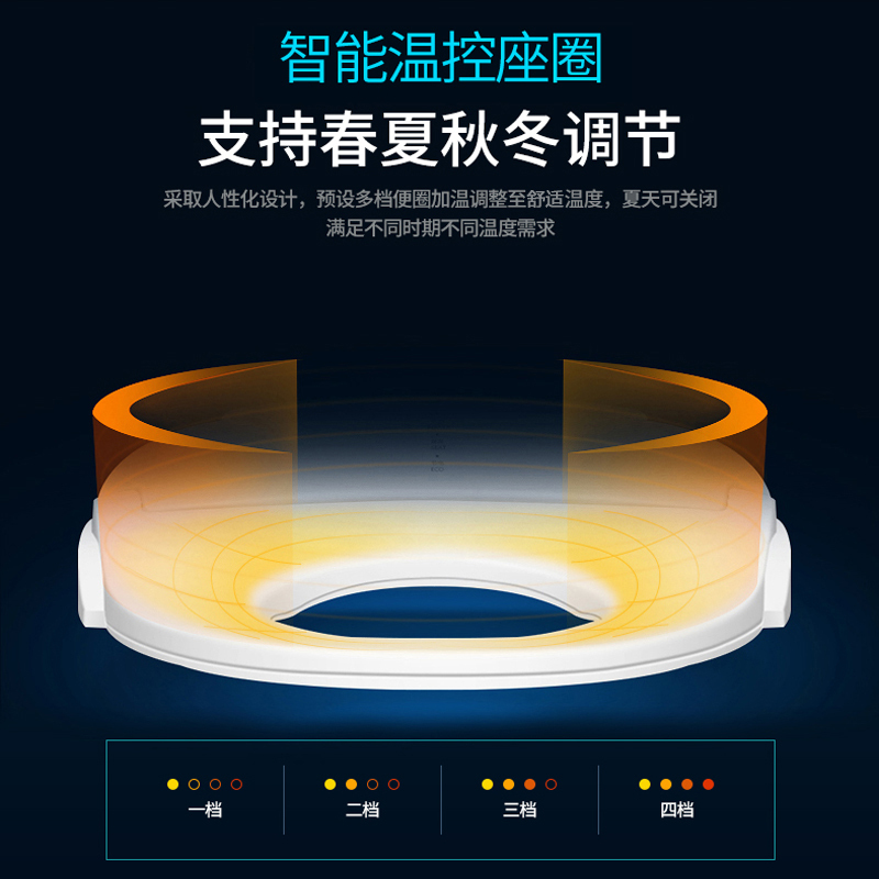 法恩莎即热式冷热按摩电动清洗妇洗烘干智能马桶盖板豪华版FGB018