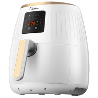 美的（Midea） 空气炸锅 高光耐热PP材料 取桶断电保护 WZN3201