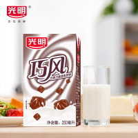 光明巧克力风味饮品250ml*24盒