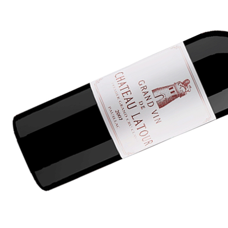 [名庄酒]2007年 拉图酒庄(Latour)干红葡萄酒750ml(正牌) 单瓶装 RP92