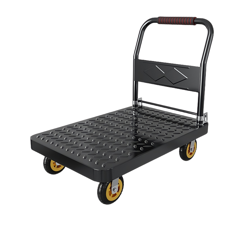 义尊 手推平板车 0.73*0.48m 个高清大图