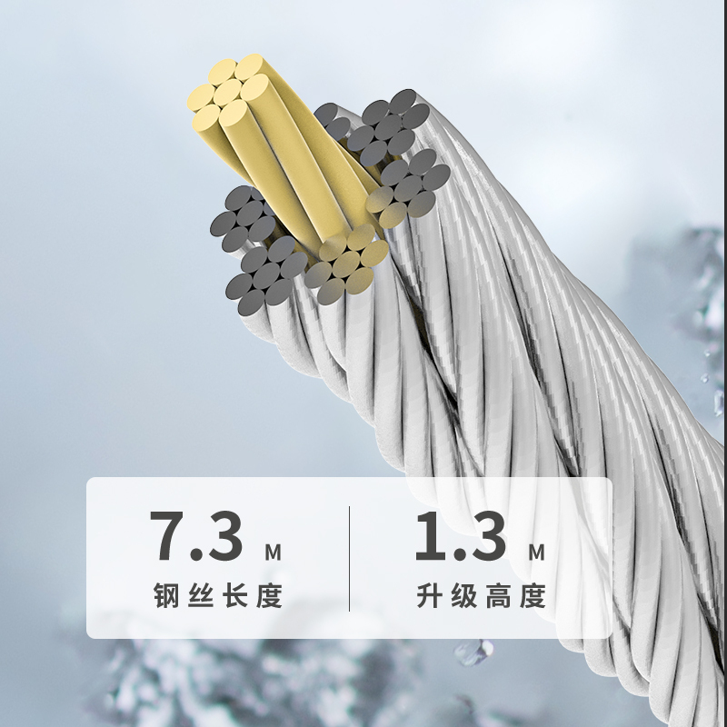 盼盼铝合金外飘衣架 阳台户外推拉晾衣架 室外晒被架折叠晾衣杆外伸缩晒衣架升降晾衣架