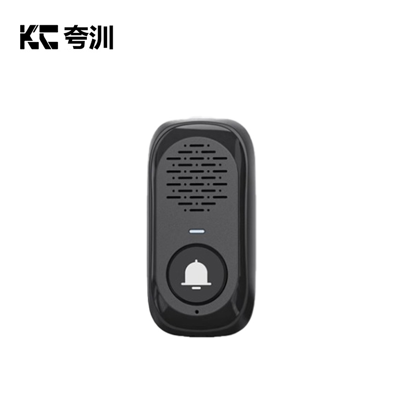 夸汌 无线语音对讲门铃 黑色 套高清大图