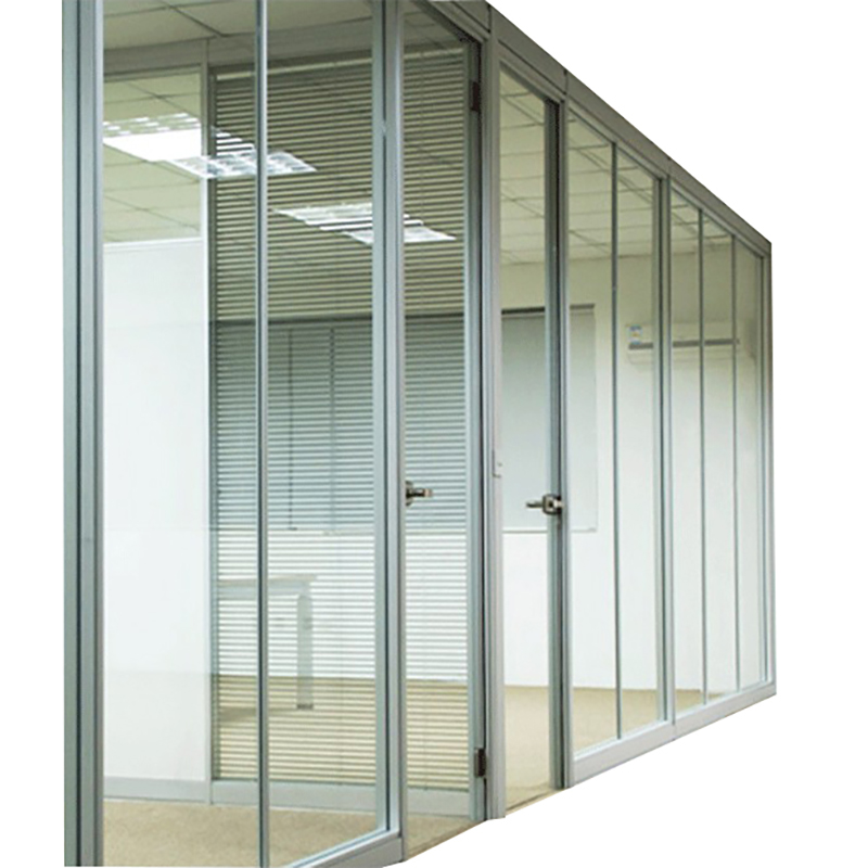 三猫树 玻璃隔断 双玻带百叶 平方米高清大图