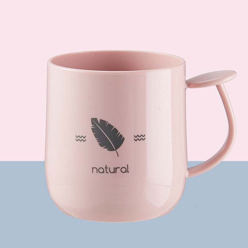 日式ins洗漱杯 情侣家用简约牙刷杯子一家儿童漱口杯创意欧式牙缸 三维工匠 四色各一