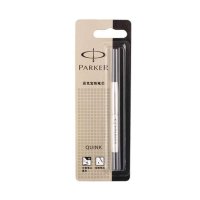 派克(PARKER)宝珠笔通用型水性笔芯0.5mm-精细/黑色/替换芯悬挂装色泽持久下笔顺畅