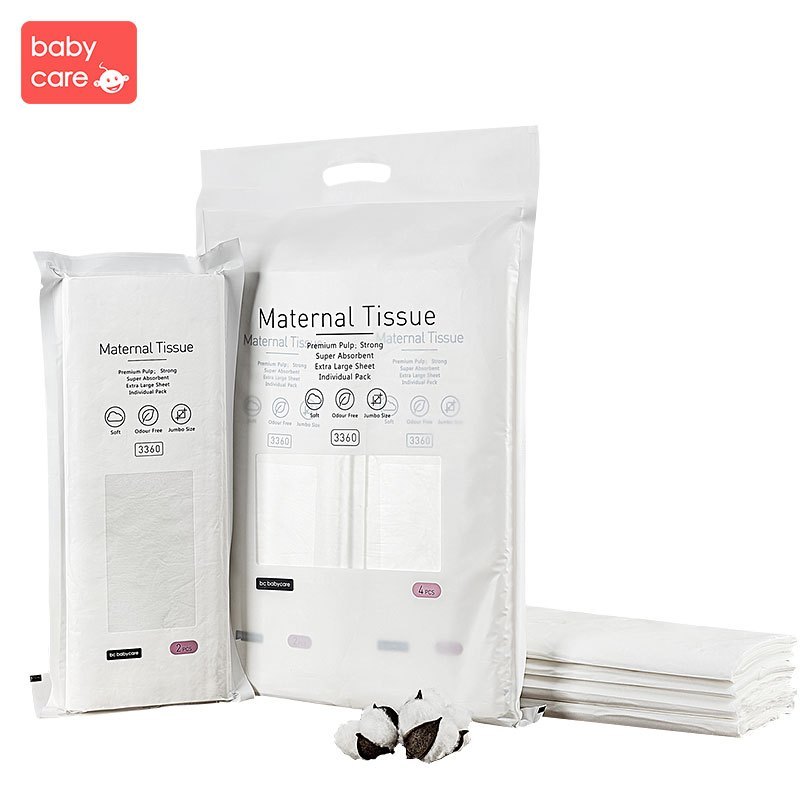 babycare 产妇卫生纸月子纸加长产房用纸 孕妇产褥垫刀纸产后用品3360 白色