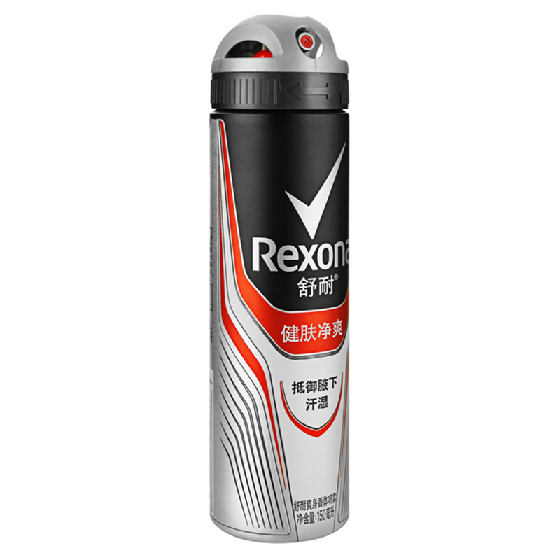 舒耐(Rexona)爽身香体喷雾 健肤净爽150ml[联合利华]