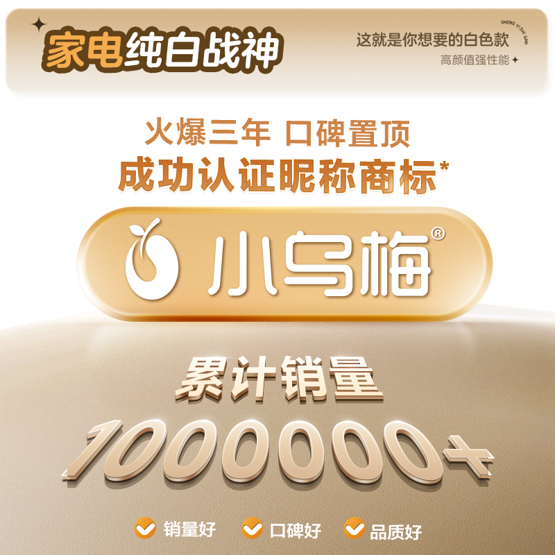小天鹅(LittleSwan)10公斤热泵烘干机干衣机纯平全嵌大风量蒸发器自清洁[小乌梅3.0奶油白]TH10VE40W