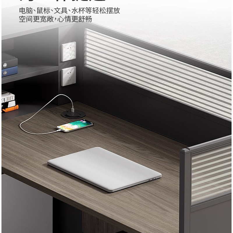 铭羽洋办公桌带折叠床单人套高清大图