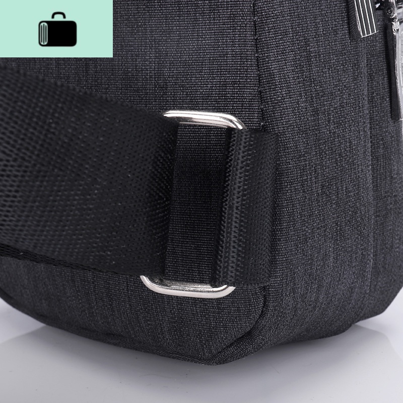 时尚男胸包运动轻便百搭小斜挎包韩版男士商务单肩背包小骑行潮包NEW LAKE男士斜挎包高清大图