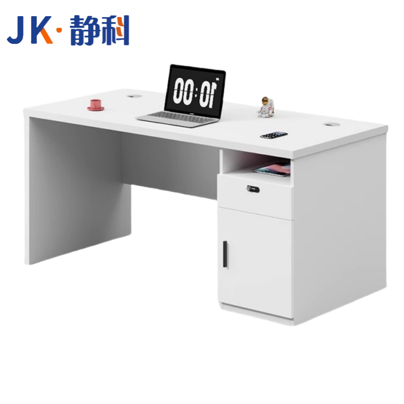 静科办公桌1.4米左侧柜套高清大图