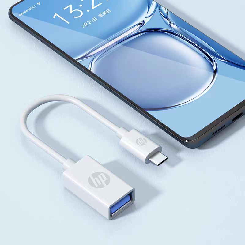 惠普OTG-TC105转接头U盘OTG转接线typec转usb3.0安卓手机优盘otg数据线适车载转换器用于手机平板电脑