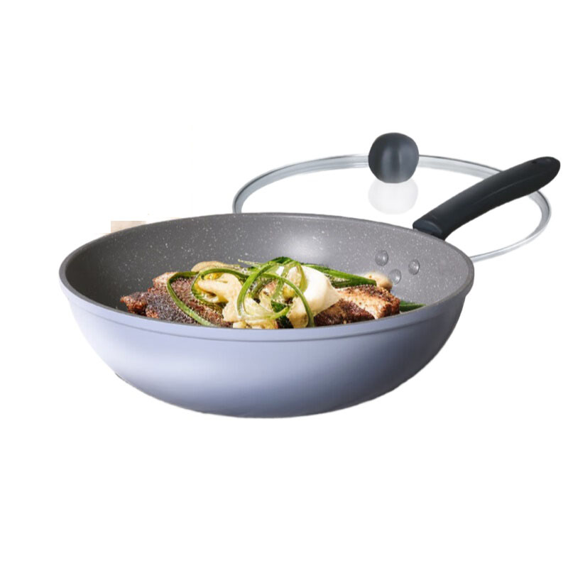 炊大皇(COOKER KING) JZ30CG+匠紫系列麦饭石炒锅30cm(单位:个)