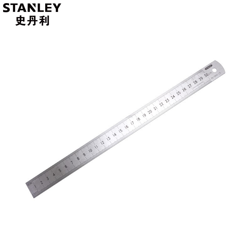史丹利(STANLEY)不锈钢直尺 1把 35-345-23;长度300mm
