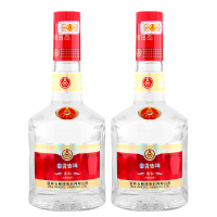 【两瓶】宜宾五粮液股份(WULIANGYE) 富贵吉祥52度浓香型白酒 500ml*2瓶 礼盒装