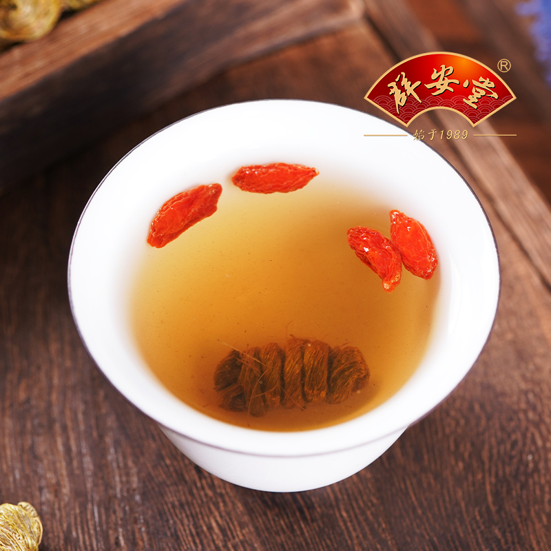 群安堂 正品铁皮石斛枫斗干条干花茶非鲜条滋补石斛茶养生茶20g装