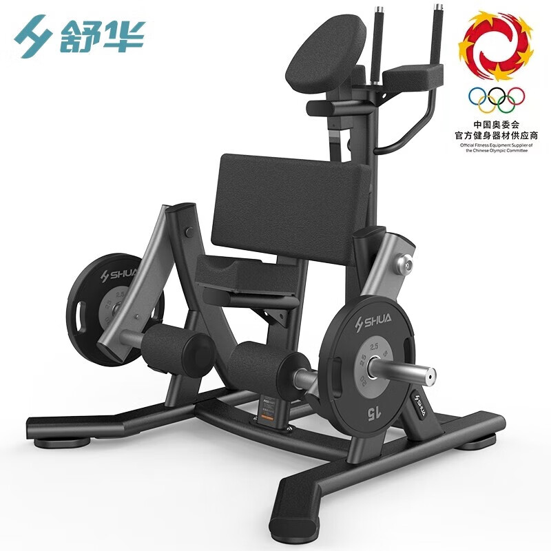 舒华挂片式综合力量训练器 SH-G6909 大腿屈伸训练器(配套杠铃片)