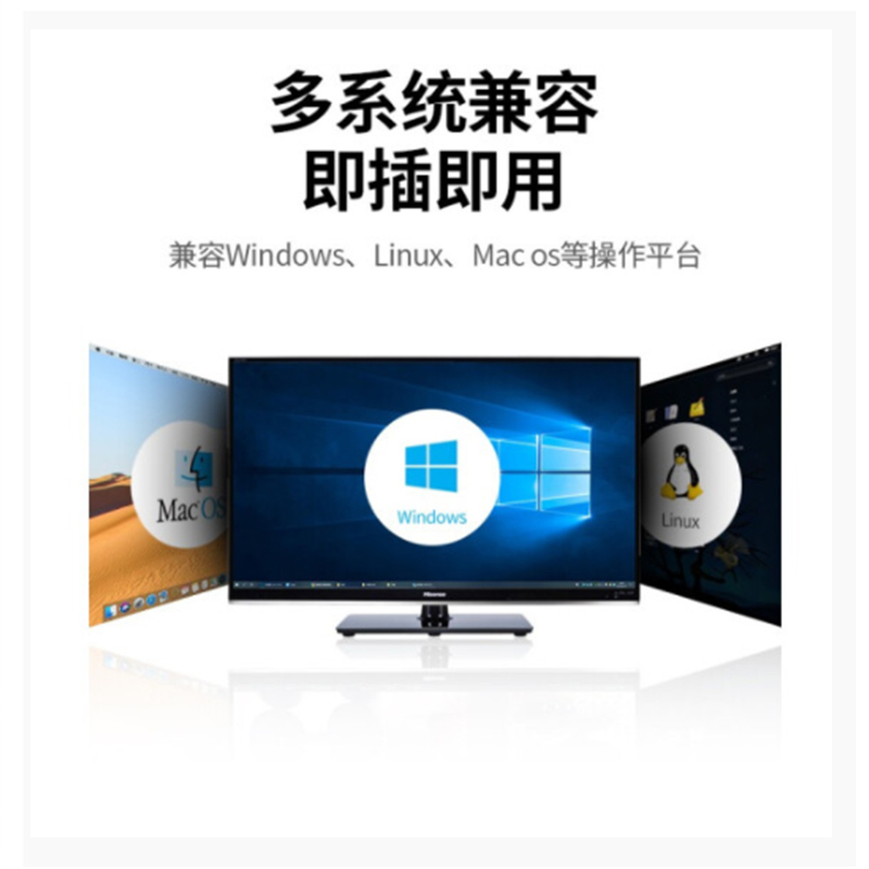 绿联(Ugreen) USB3.0分线器 USB转千兆网口转换器扩展坞 网线转接头 笔记本电脑外置有线网卡HUB集线器