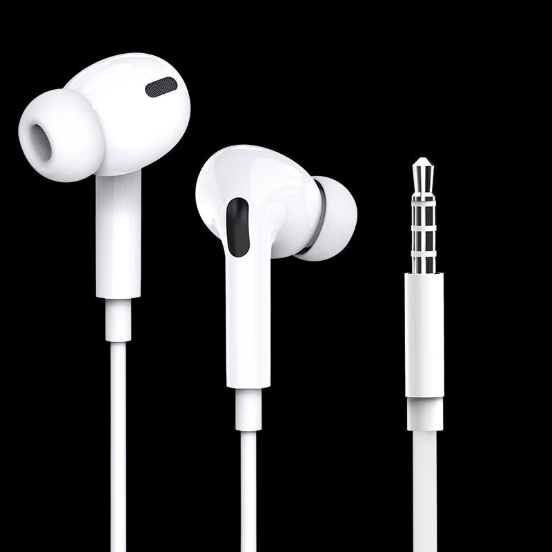 Typec华为耳机入耳式主动降噪耳塞nova5/6/7小米9/10通用耳机 3.5mm圆头[三代智能降噪] 一副耳机装