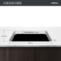 华帝(vatti)4.2KW大火力台嵌两用不锈钢燃气灶煤气灶 灶具 天然气i10039A(液化气咨询客服)