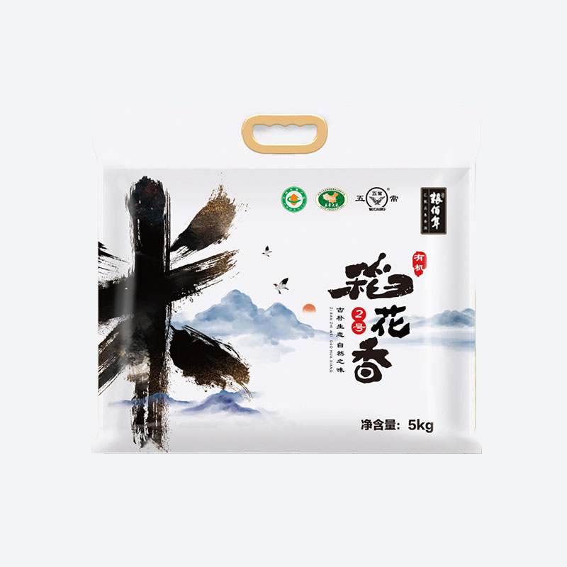 粮佰年 五常 有机 稻花香2号大米5kg