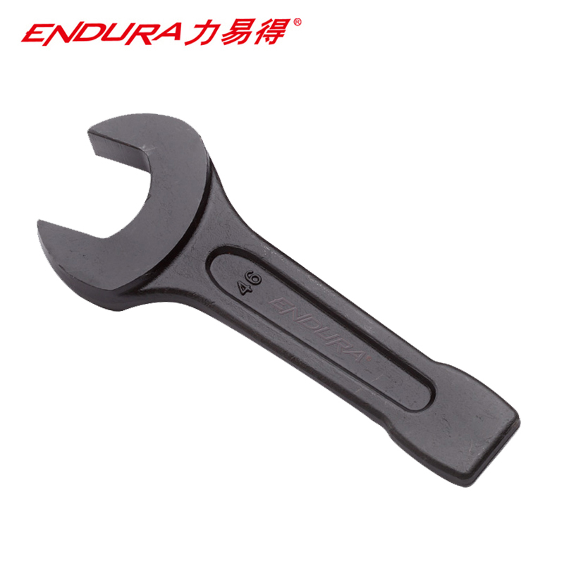 力易得(ENDURA)敲击开口扳手 重型单头呆扳手 80MM 货号E2914高清大图