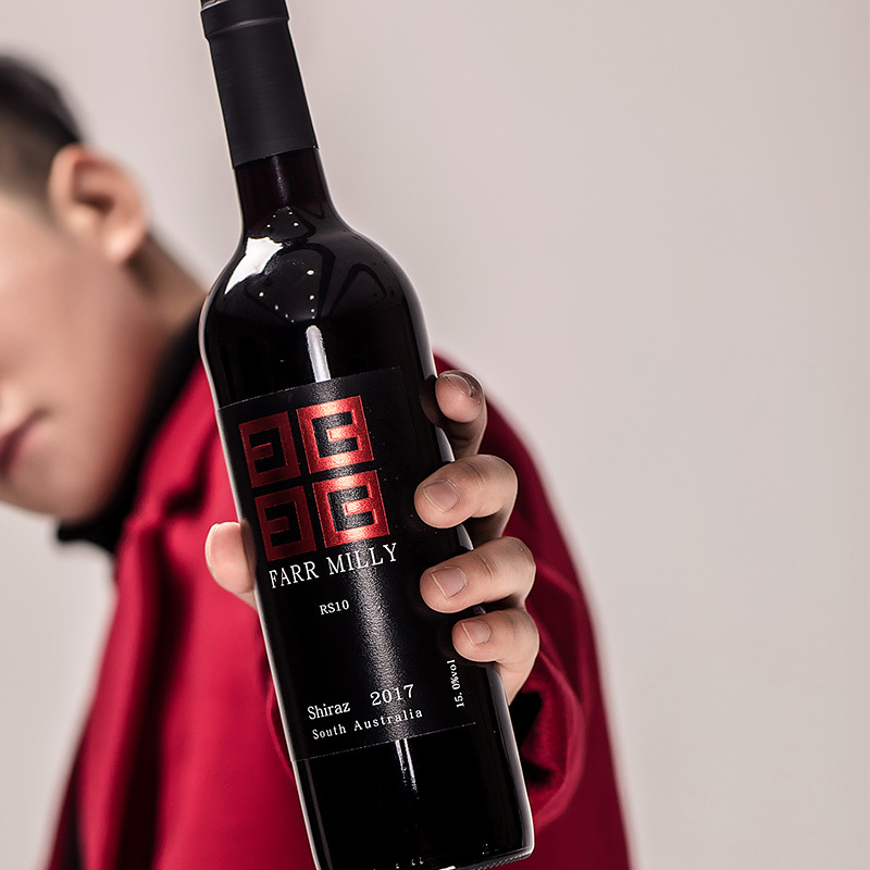 法米丽FARR MILLY西拉半干红葡萄酒750ml