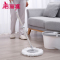 美丽雅 家用旋转拖把地板清洁懒人免手洗干湿两用乐洁双效甩水拖(赠拖头1个)