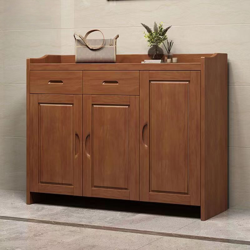 TENDZONE 馨德奈 XDN-XG01 实木鞋柜 现代中式三门(单位:套)