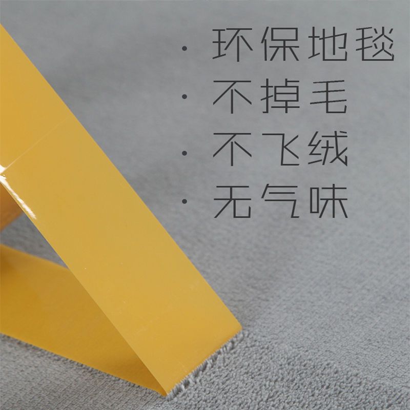 北欧地毯卧室床边毯客厅地垫毛绒房间满铺儿童茶几毯加厚简约家用