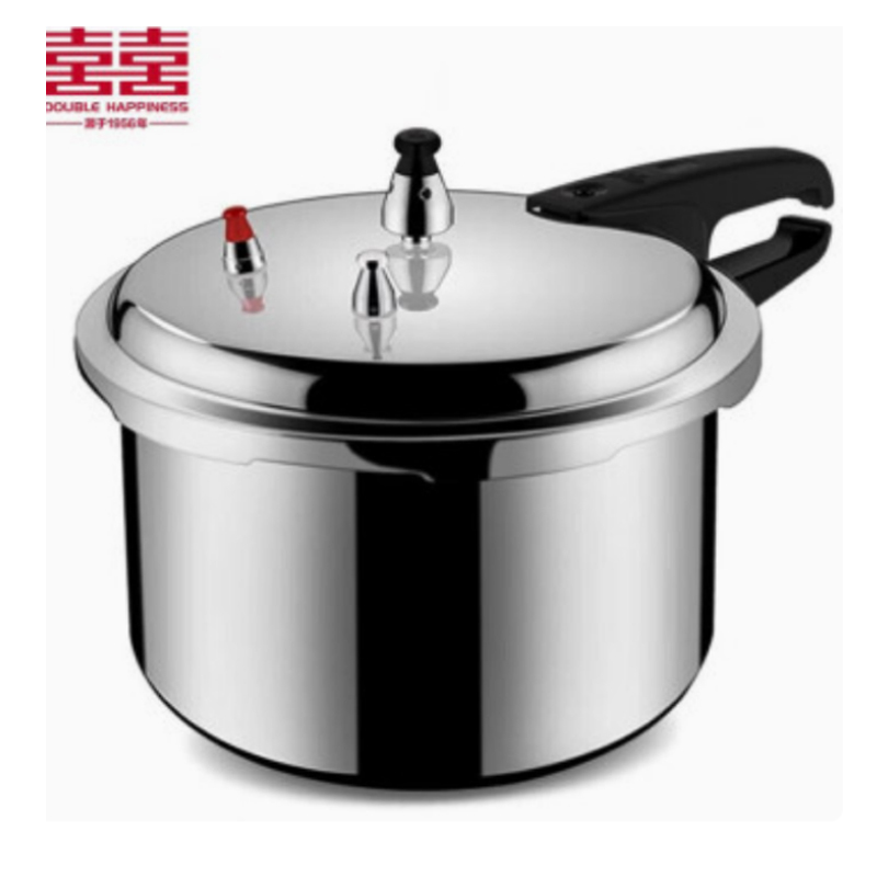 双喜星康直型通用铝压力锅 家用燃气电磁炉通用 QL3222/32CM高清大图