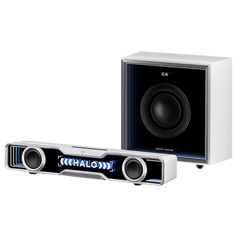 漫步者蓝牙音箱电脑游戏音箱Halo Soundbar Max(EDF286011)(颜色随机)