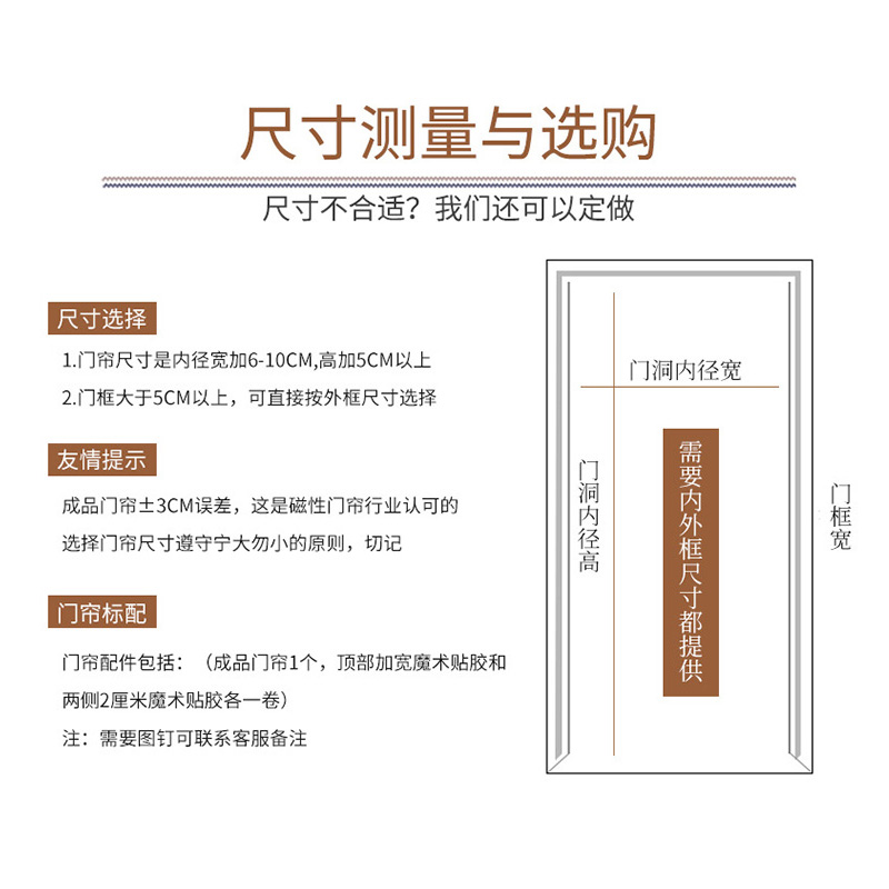 幸福派 冬季棉门帘可视窗户加厚家用空调保暖保温挡风防风密封隔断帘冬天防寒自吸新款门帘窗帘冬天保暖防风加厚棉门帘支持定制高清大图